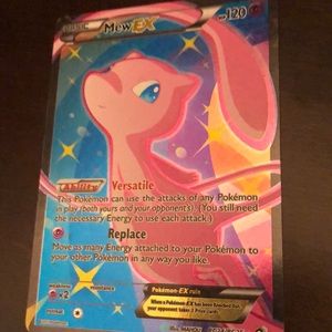 A full art Mew card super rare!!!